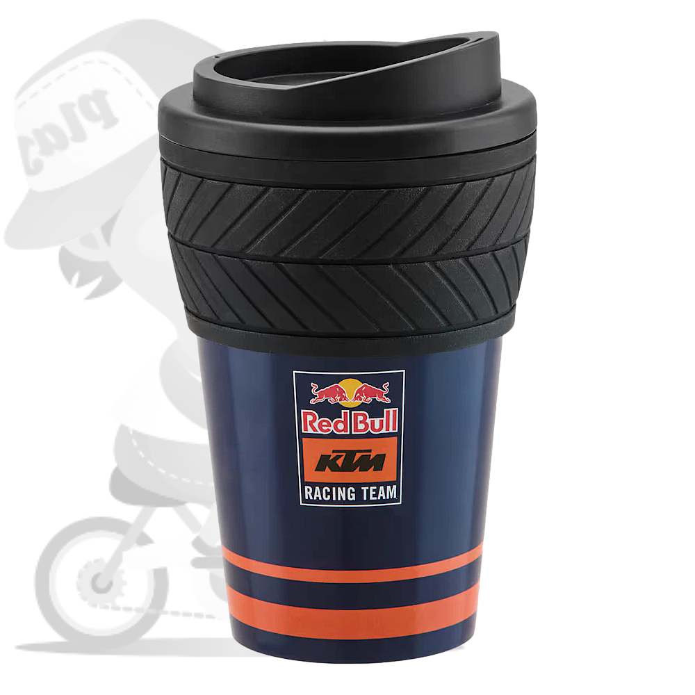 Red Bull KTM RACING TEAM(レッドブル ケーティーエム レーシングチーム)Grid Travel Mug(グリッドトラベルマグ)(ダークネイビー/オレンジ)