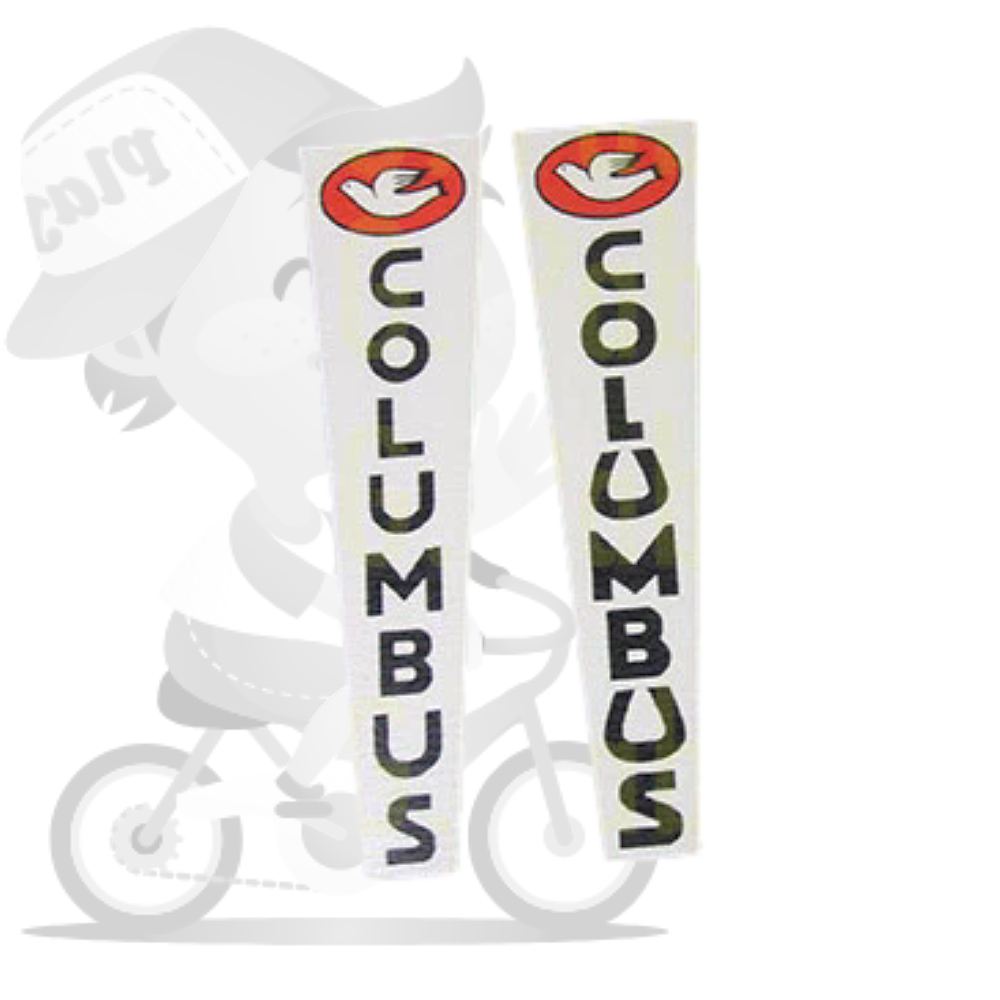 COLUMBUS(コロンバス)フロントフォークステッカーセット(ブラック)