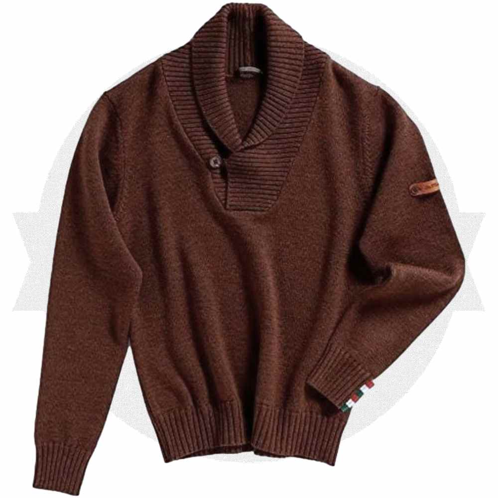 De Marchi(デマルキ)GALIBIER SWEATER(ガリビエセーター)(ブラウン)