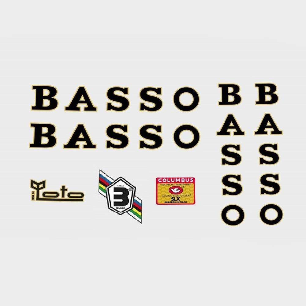 BASSO LOTOフレームステッカーセット